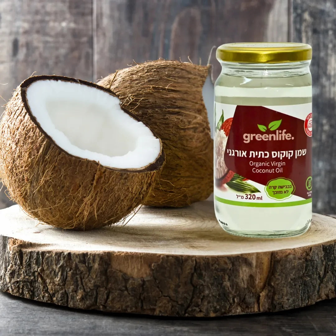 Green Life - Unrefined cold-pressed organic coconut oil 320 ml Green Life