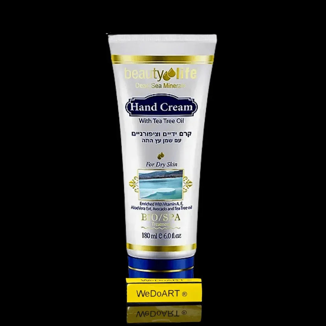 Hand & Nail Cream Tea Tree 180 ml Aroma Dead Sea