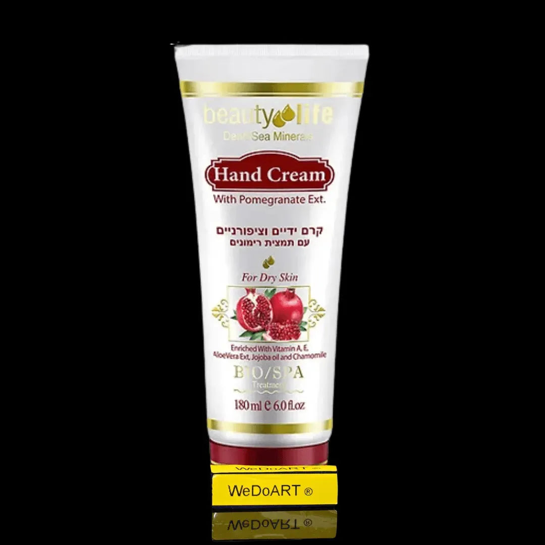 Hand Cream with Pomegranate Ext 180 ml Aroma Dead Sea