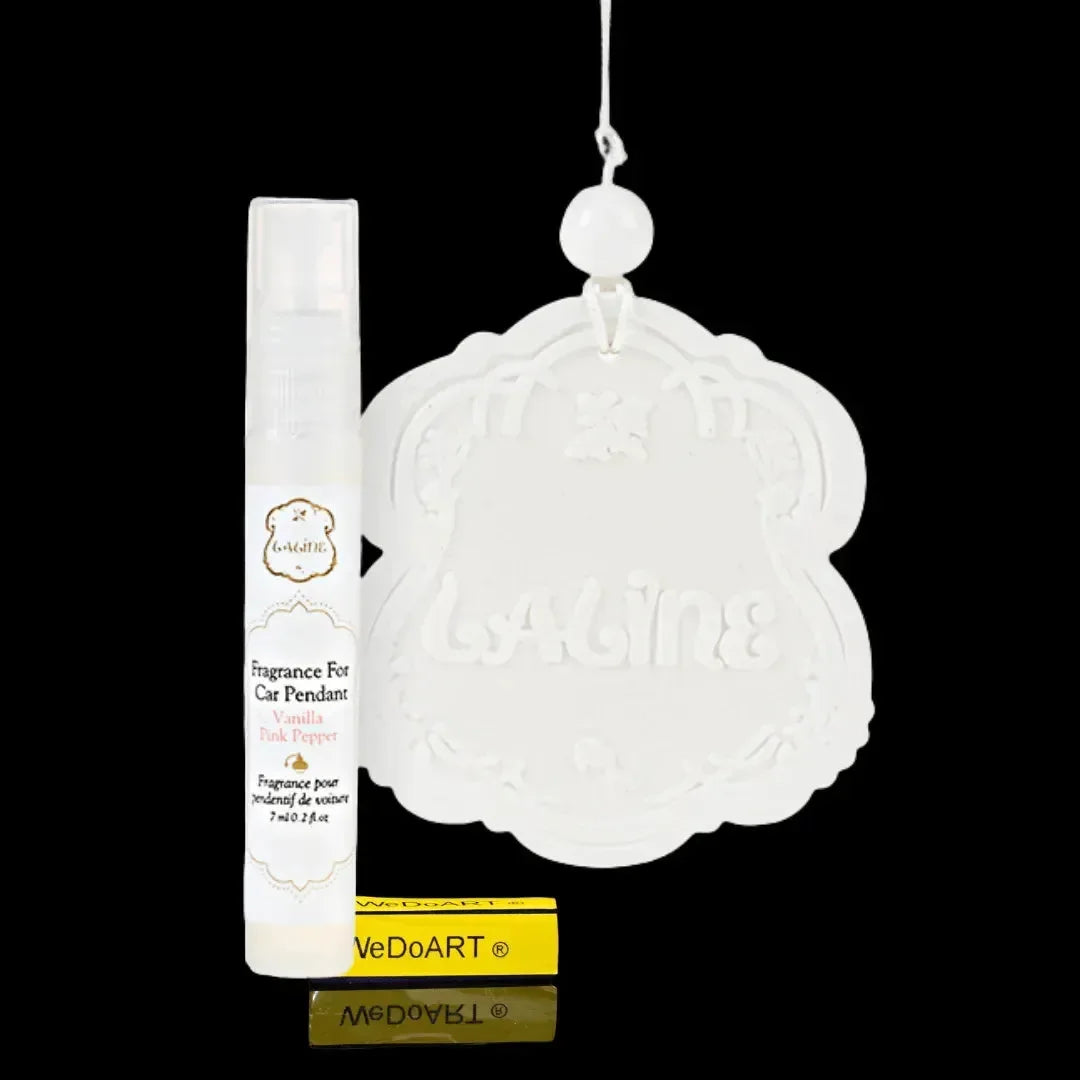 Laline - Scented stone for the car -VANILLA PINK PEPPER LALINE