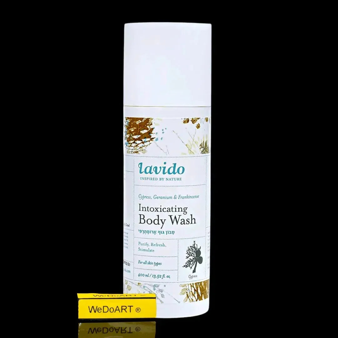 Lavido - Aromatic Body Wash Cypress & Geranium 400ml LAVIDO Organic Cosmetics