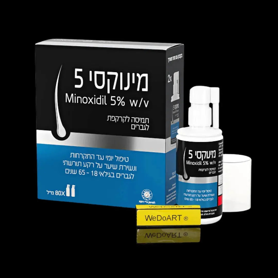 Minoxy 5 men daily treatment against baldness & hair loss 2*80 ml Trima