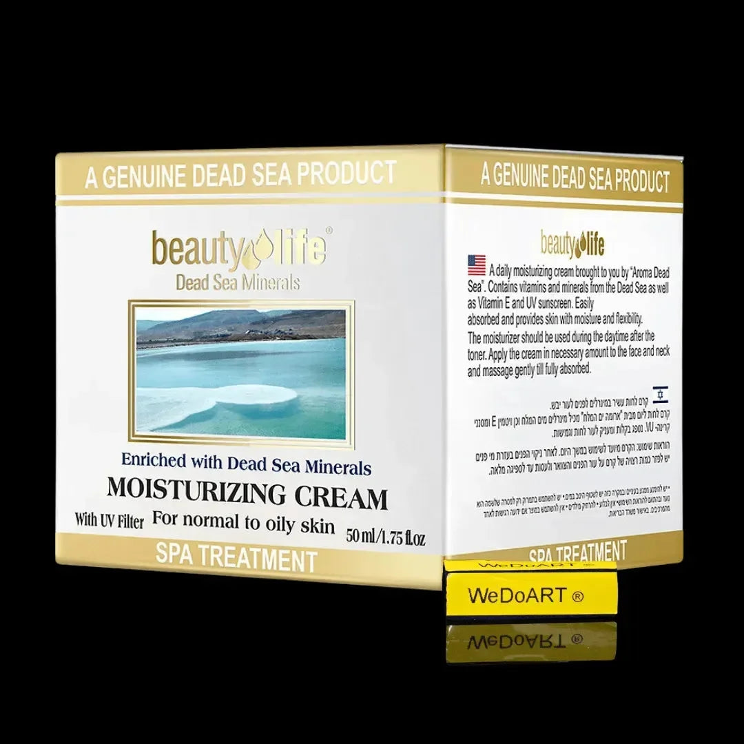 Moisturizing Cream for Normal to Oily Skin 50 ml Aroma Dead Sea