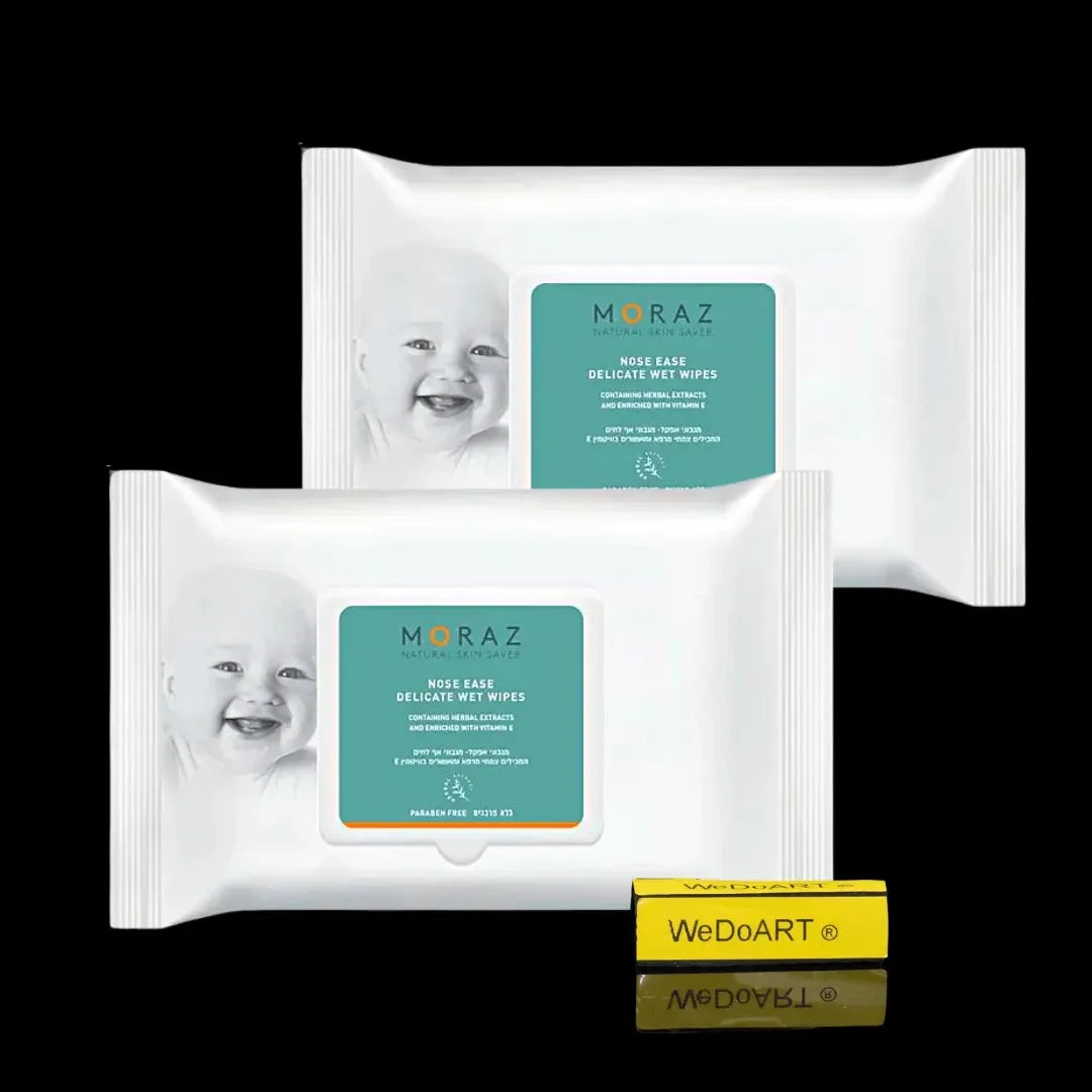 MORAZ -AFKAL wipes Gentle nasal wipes enriched with moisture 72 units MoraZ