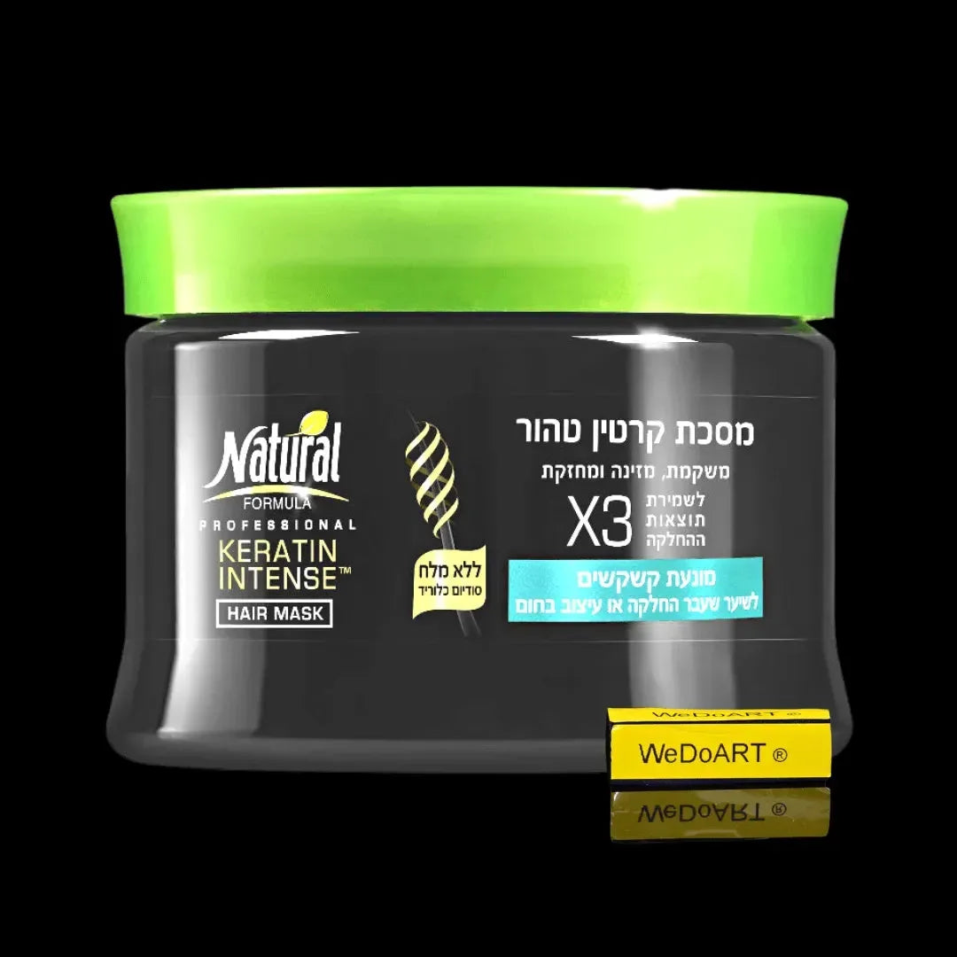 Natural Formula - Pure keratin mask prevents dandruff 350 ml NATURAL FORMULA