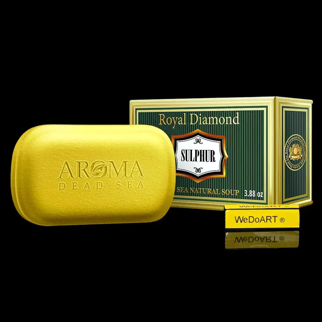 Natural Sulphur Soap 110 gr Aroma Dead Sea