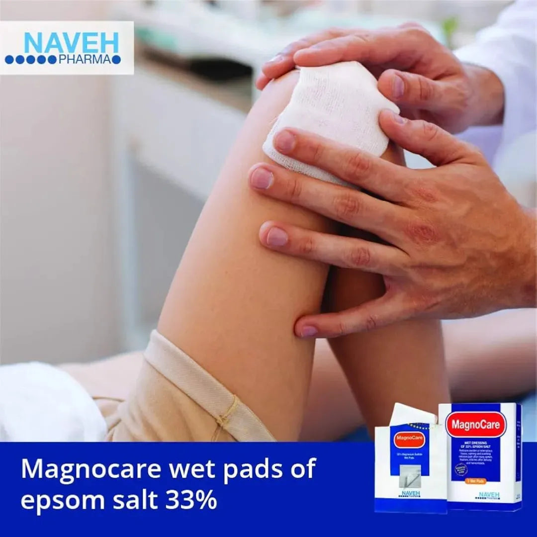 NavePharma - MagnoCare compresses to reduce edema and swelling five units NavePharma