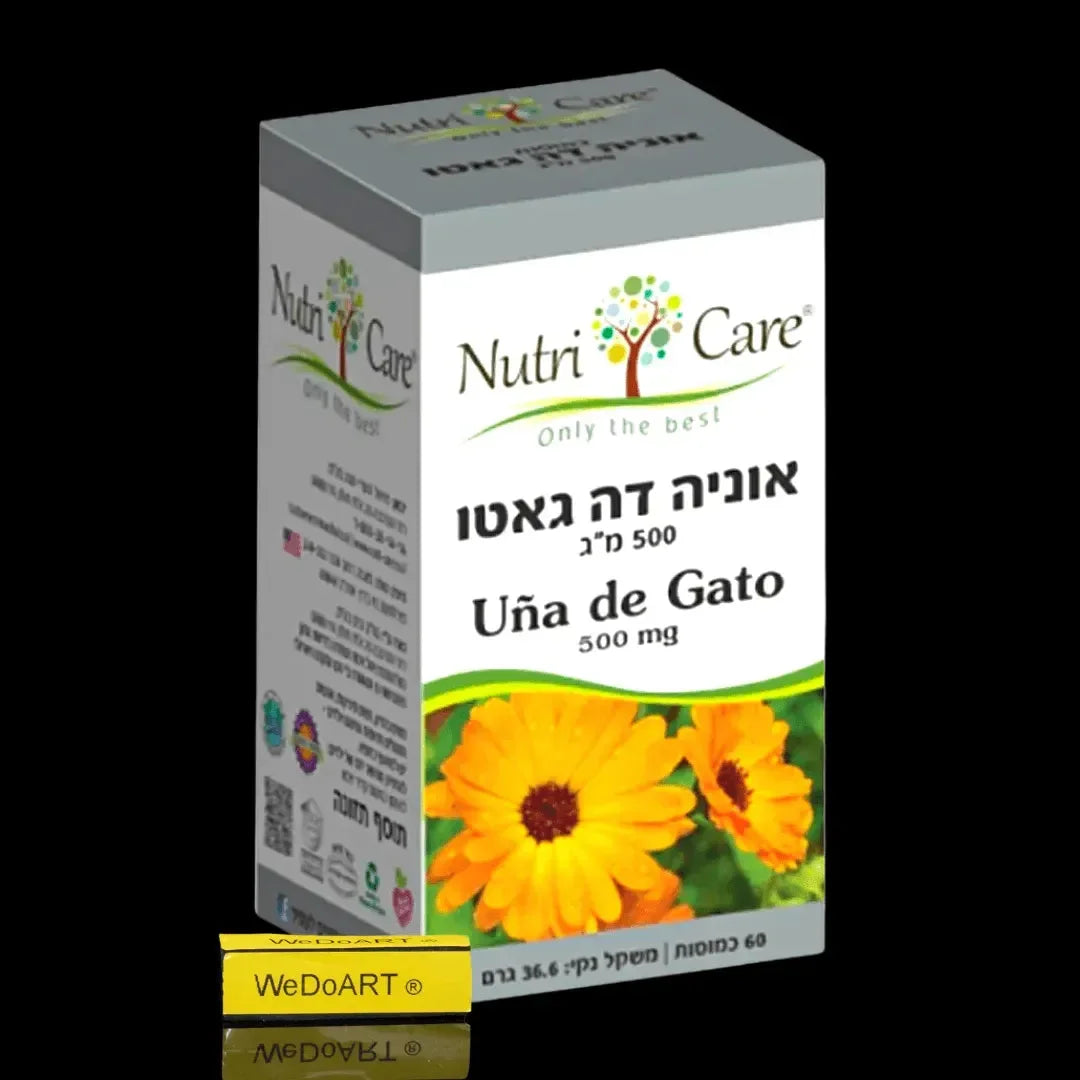 NUTRI CARE -Una de Gato 500 mg 60 capsules Nutri Care