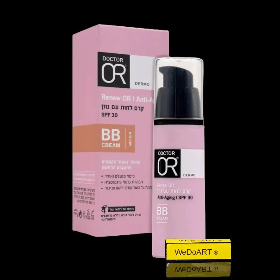 Renew OR BB CREAM Moisturizer with MEDIUM shade 30 ml Doctor Or