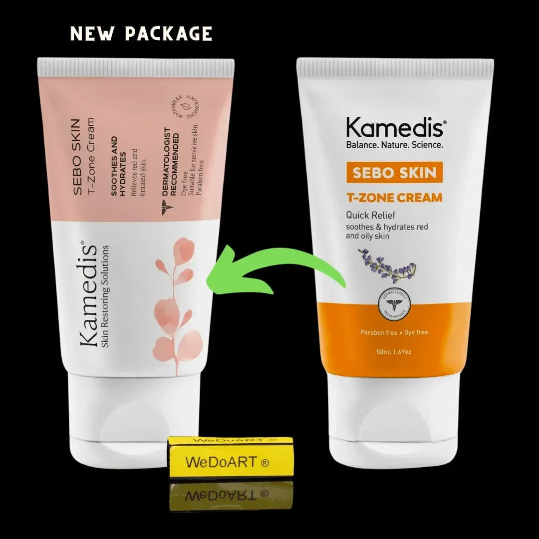 SEBO T-ZONE CREAM For the treatment of red and oily skin 50 ml 1.69oz Kamedis