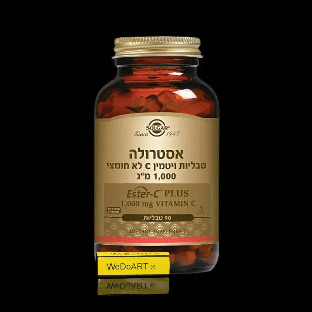 Solgar - Estrola non-acidic vitamin C tablets 1000 mg 90 tablets Solgar