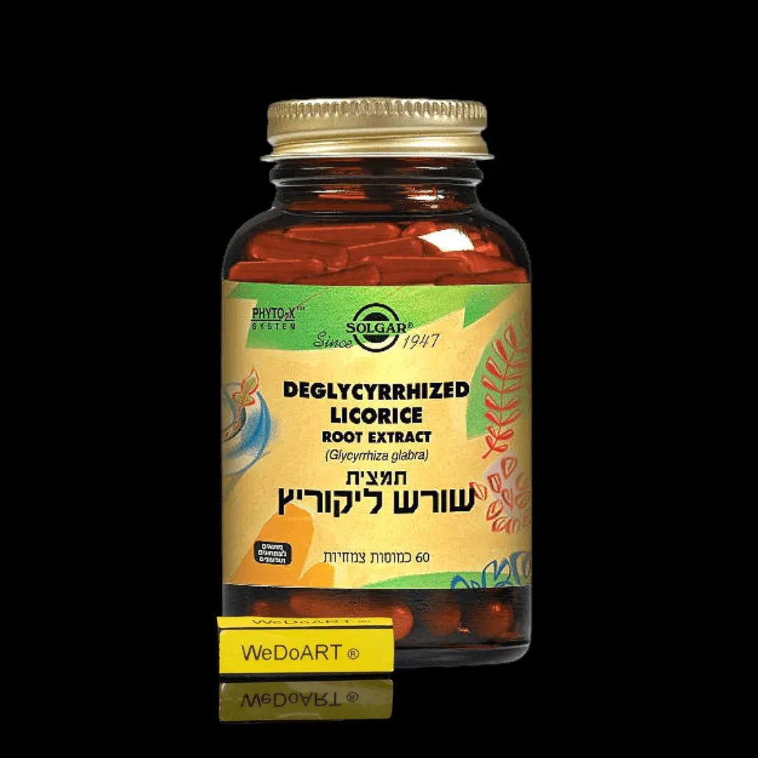 Solgar - Licorice root extract 60 herbal capsules Solgar