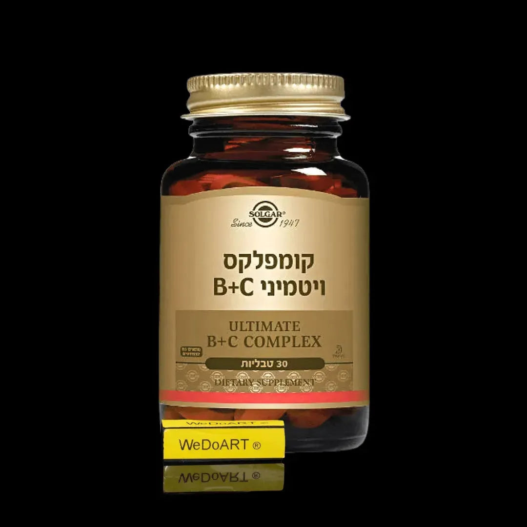 Solgar - Ultimate B+C vitamin complex 30 tablets Solgar