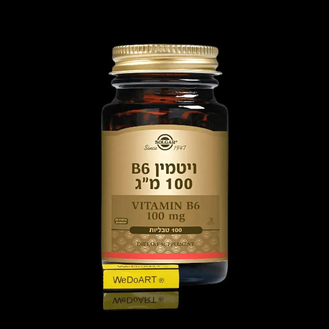 Solgar - Vitamin B6 100 mg 100 tablets Solgar