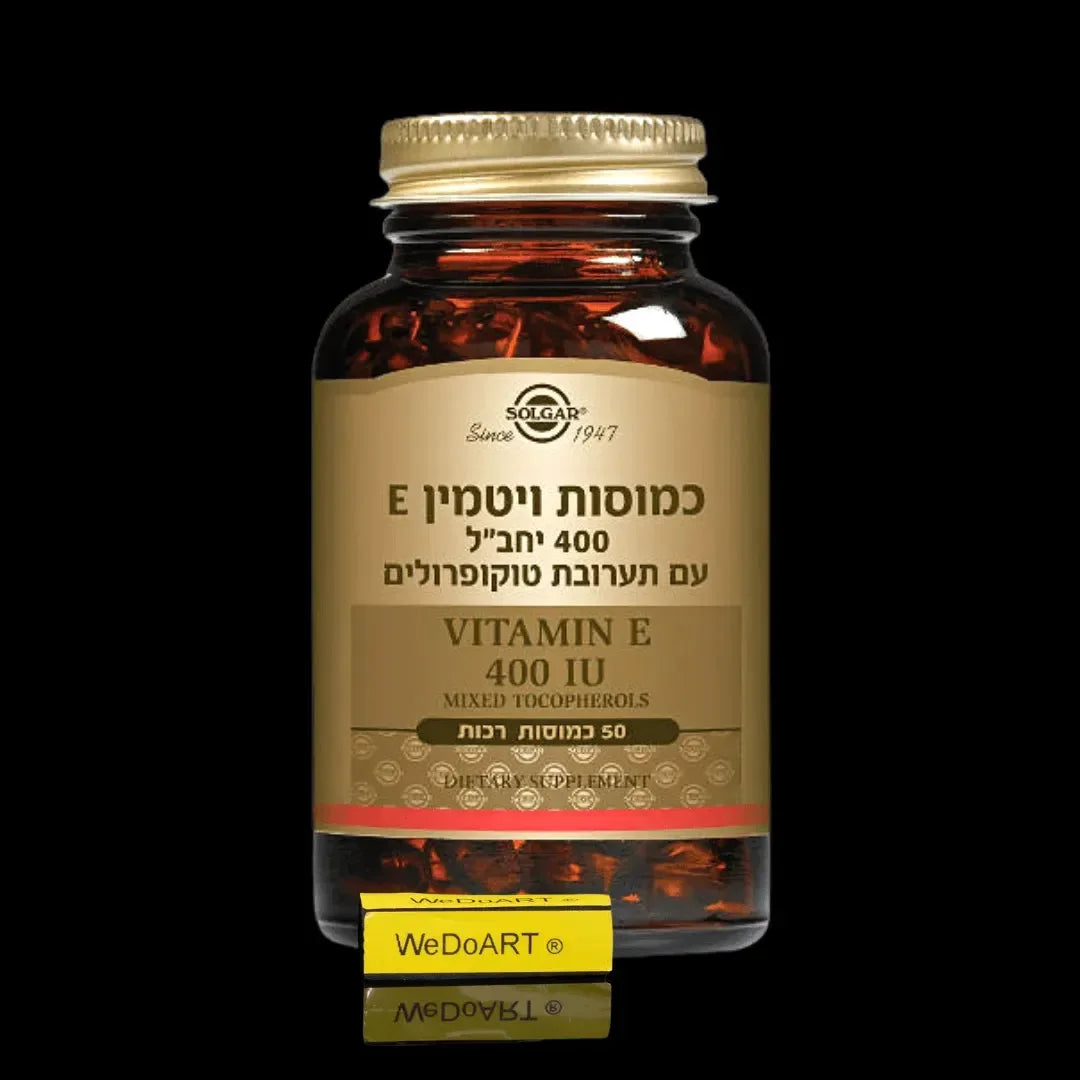 Solgar - Vitamin E-400 IU with mixed tocopherols 50 capsules Solgar