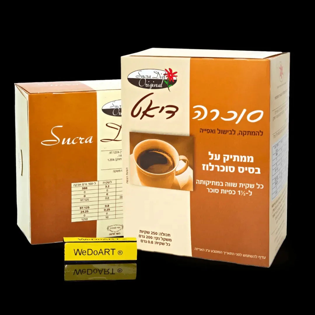 Sucra Diet - sweetener based on sucralose 100 units Matok Vekal