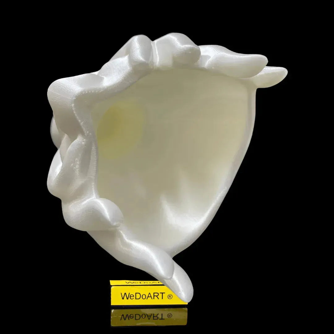 The girls's face - A vase 3d print 19 cm tall WEDOART-IL