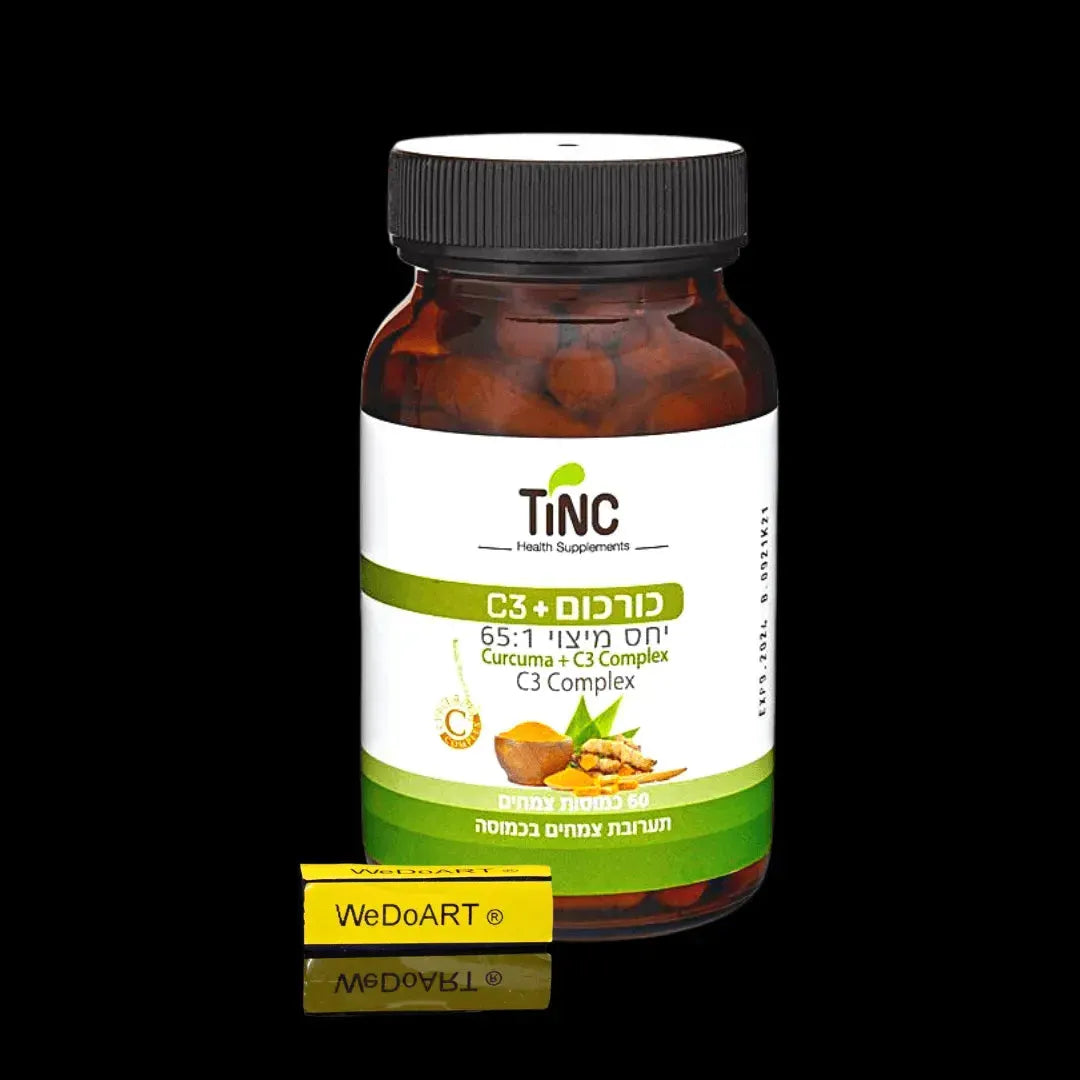 Tinc - Turmeric + curcumin C3 60 capsules Tincture Tech