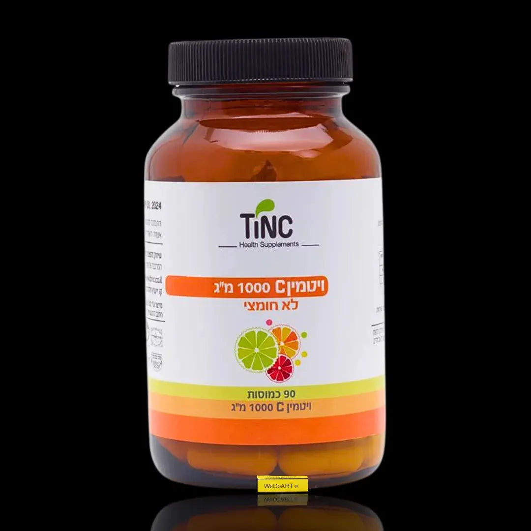 Tinc - Vitamin C-1000 non-acidic 90 capsules Tincture Tech