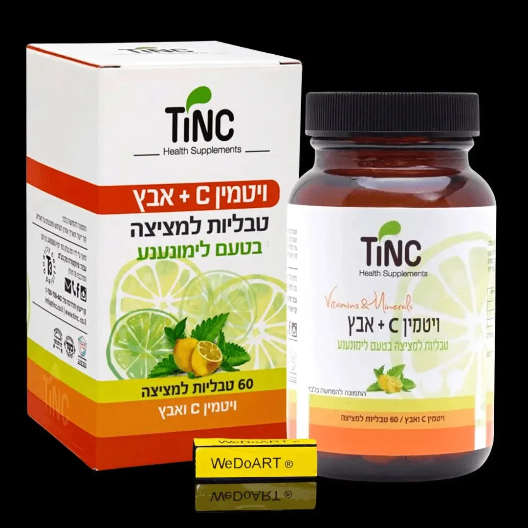 TINC Zinc for sucking with vitamin C in mint flavor 60 tablets Tincture Tech