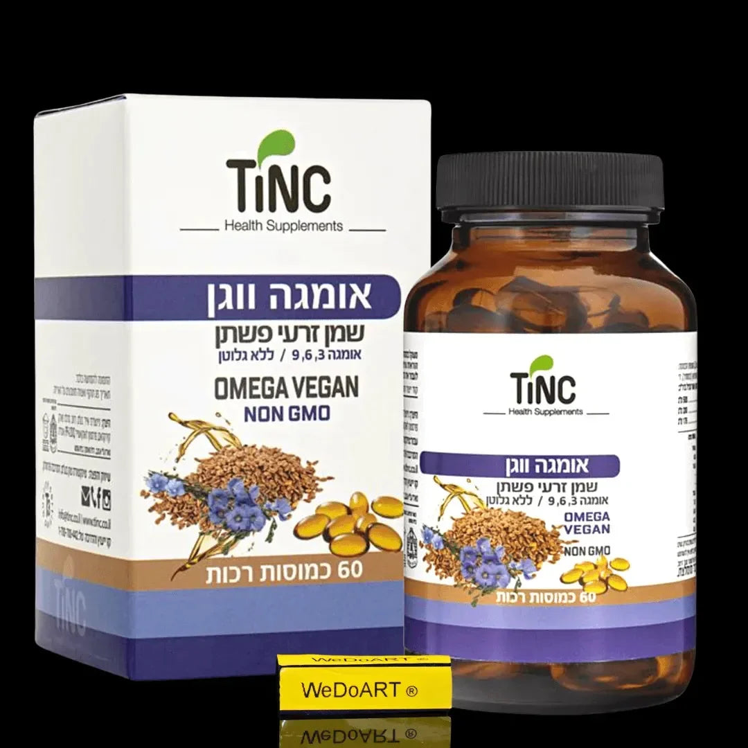 TINC ZINC OMEGA VEGAN 3-6-9 60 capsules Tincture Tech