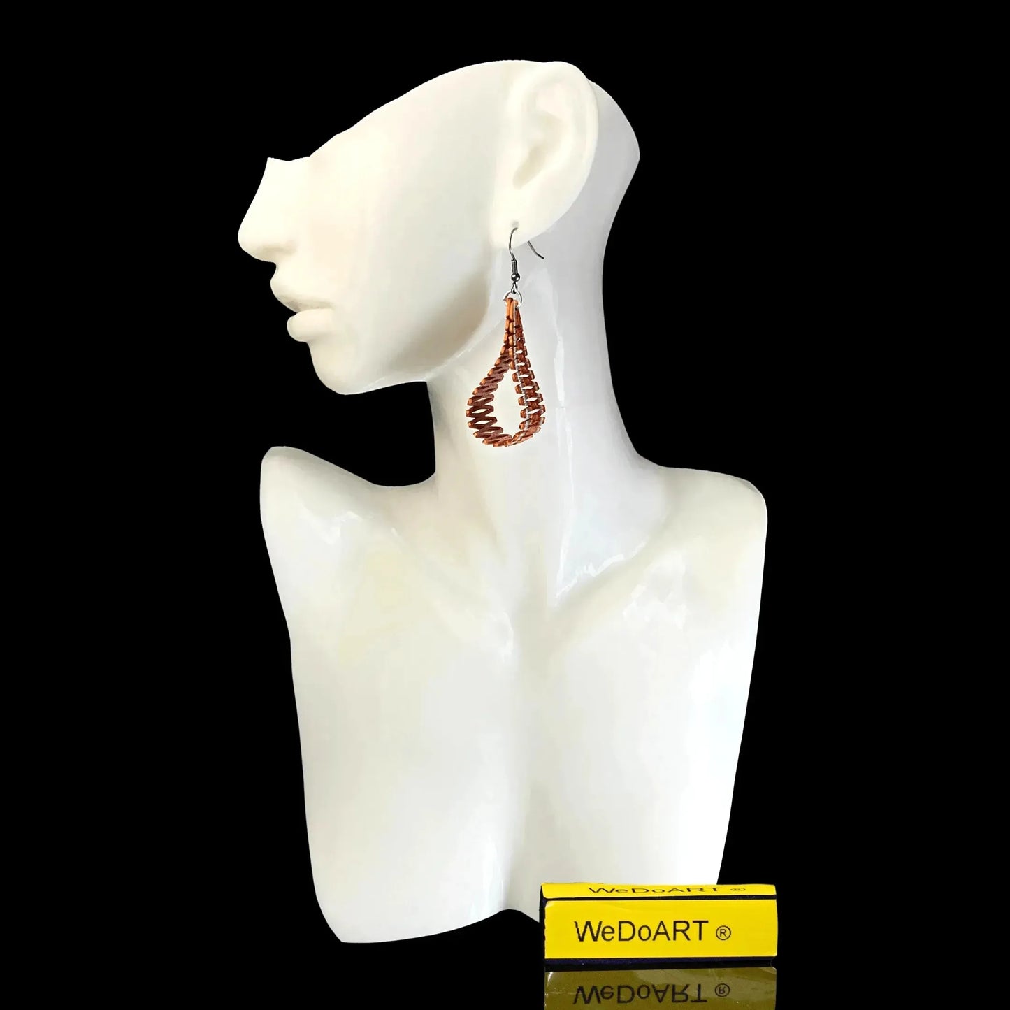 3D printed geometric earrings WEDOART-IL