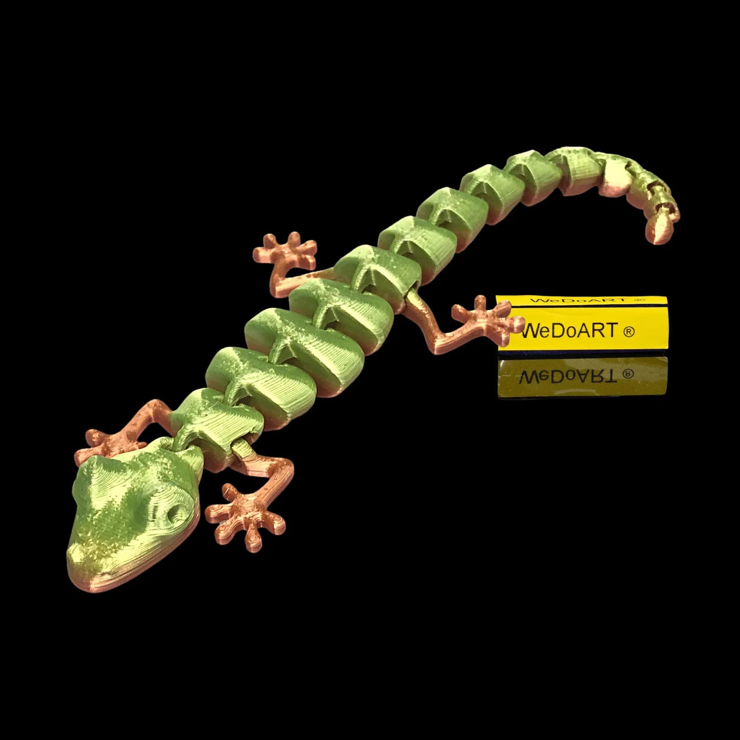 Articulated Lizard 3d print 7" - 18 cm long! WEDOART-IL