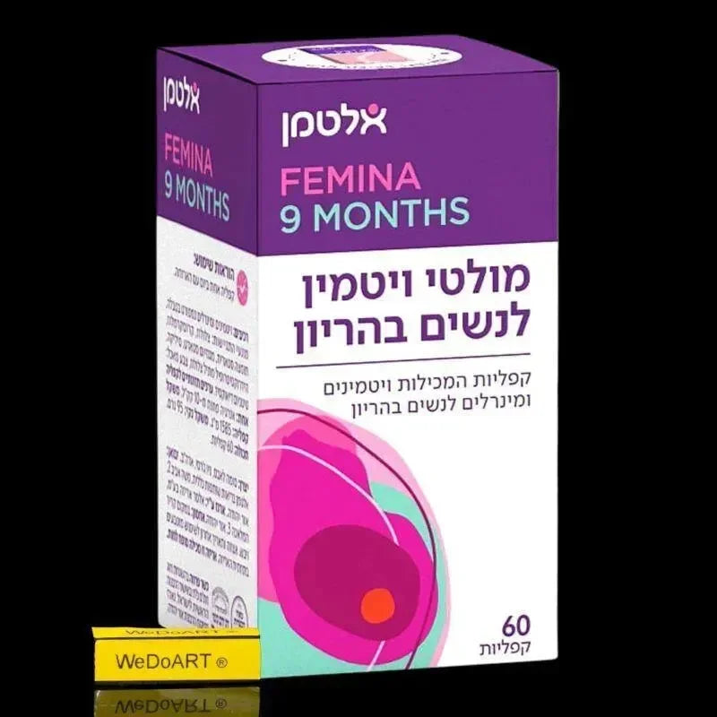 Altman - Multivitamin Prenatal 9 Months For Women - 60 Caplets Altman