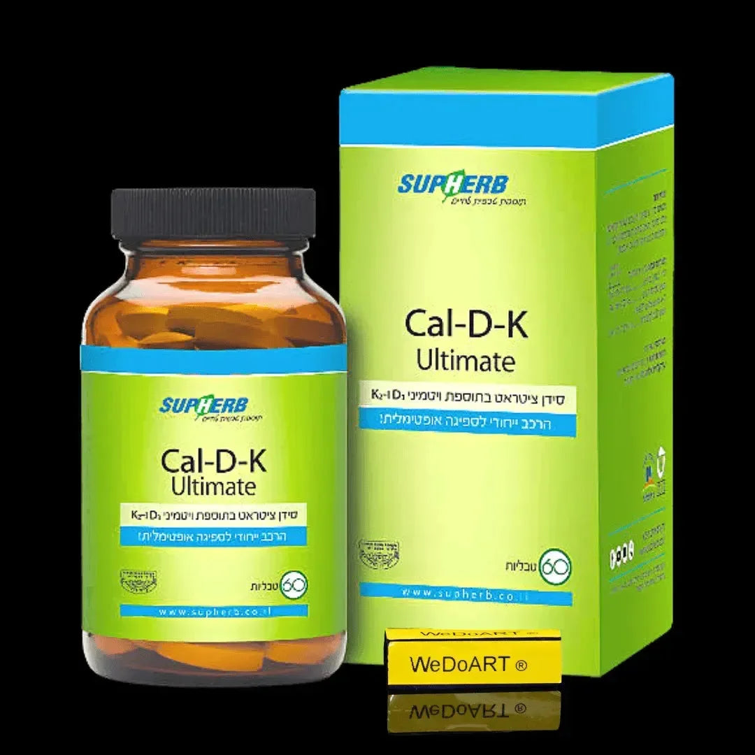 CAL D K ULTIMATE Calcium citrate 60 tablets SupHERB
