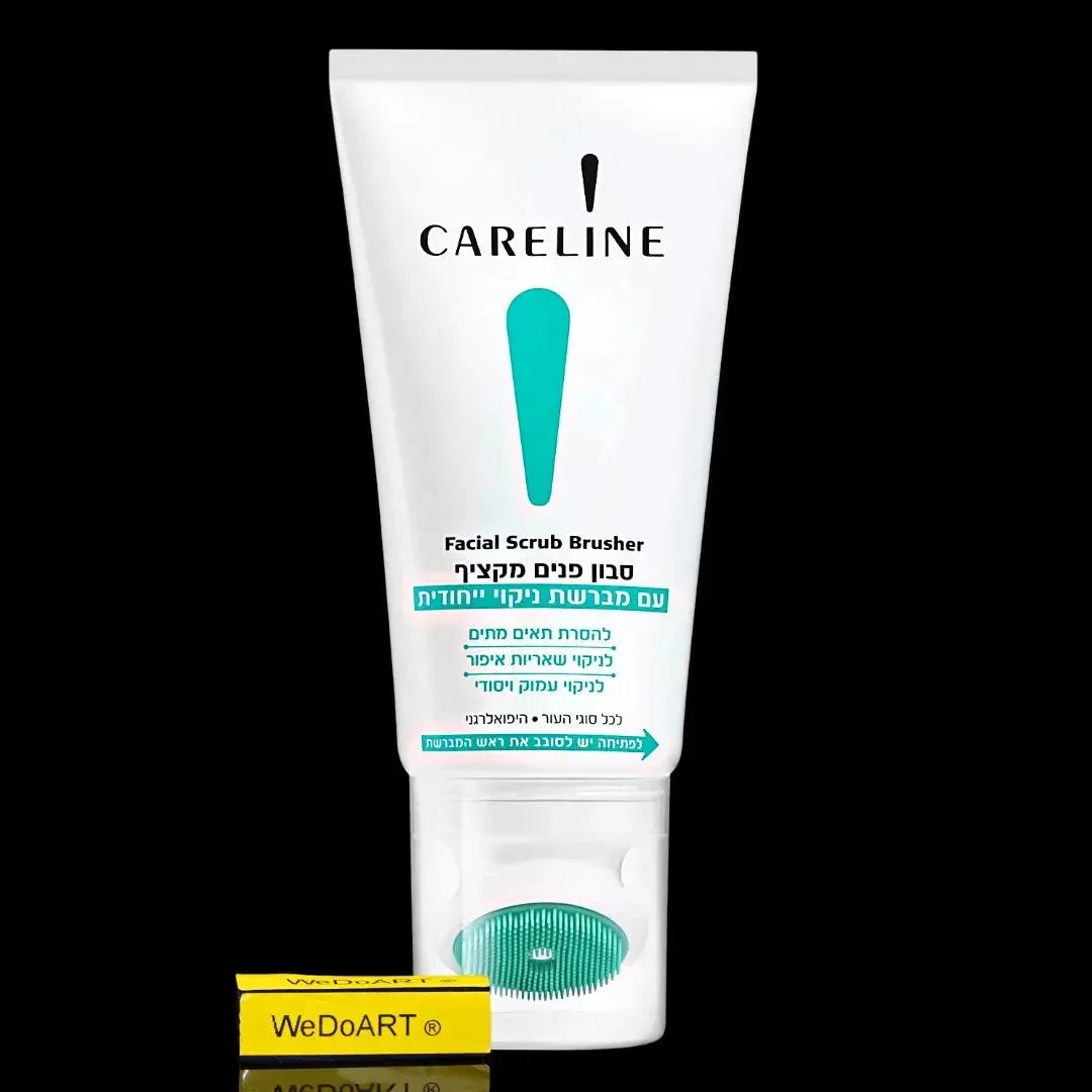 Careline Facial Scrub Brusher with Special Brush 150 ml Careline