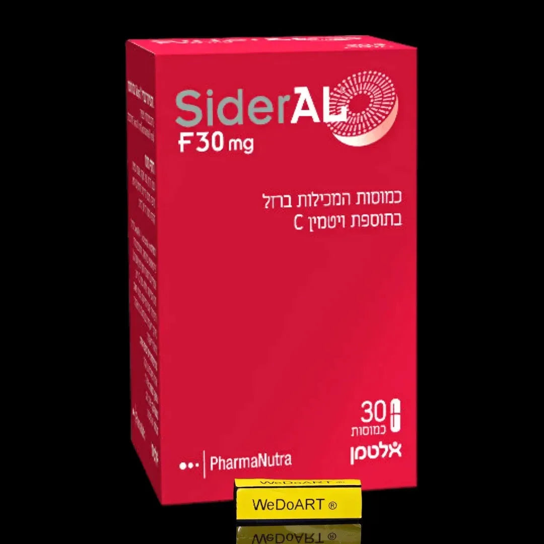 CiderAL Iron Capsules with Vitamin C 30 Capsules Altman