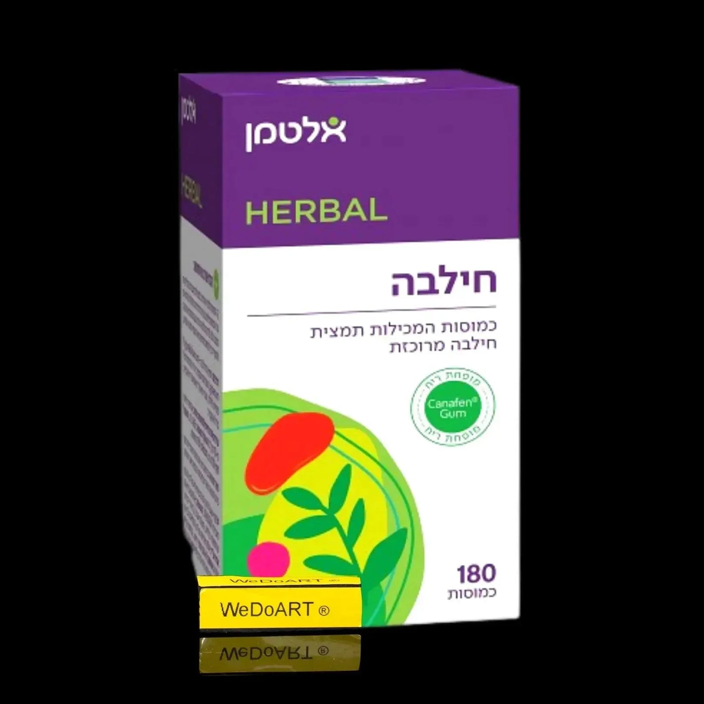 Concentrated fenugreek extract 180 Capsules Altman