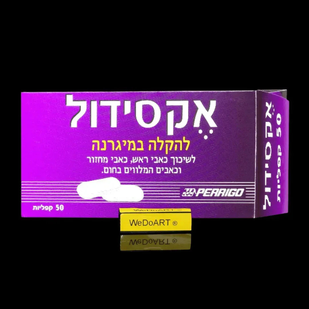 EXIDOL For migraine relief 50 capsules PERRIGO