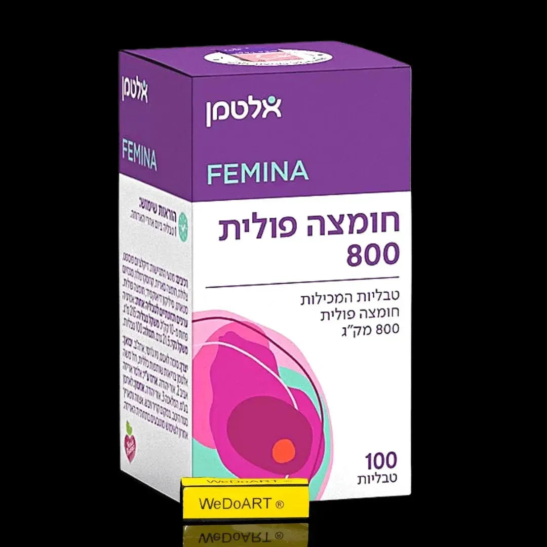 Folic acid 800 mcg 100 tablets Altman
