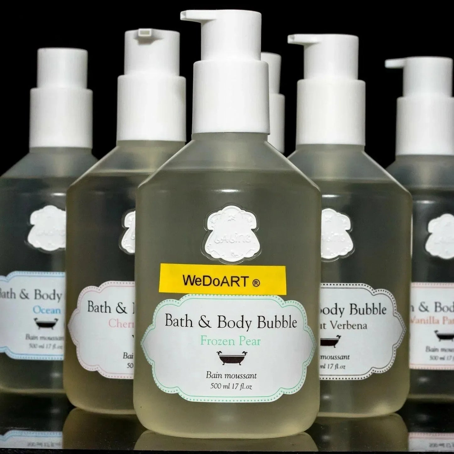 FROZEN PEAR BATH & BODY BUBBLE - 500ml | 17Fl.oz LALINE