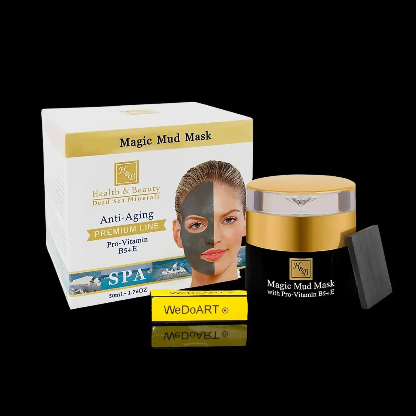 H&B Mineral magic face mask with added mud 50ml / 1.76OZ Health & Beauty Dead Sea Minerals