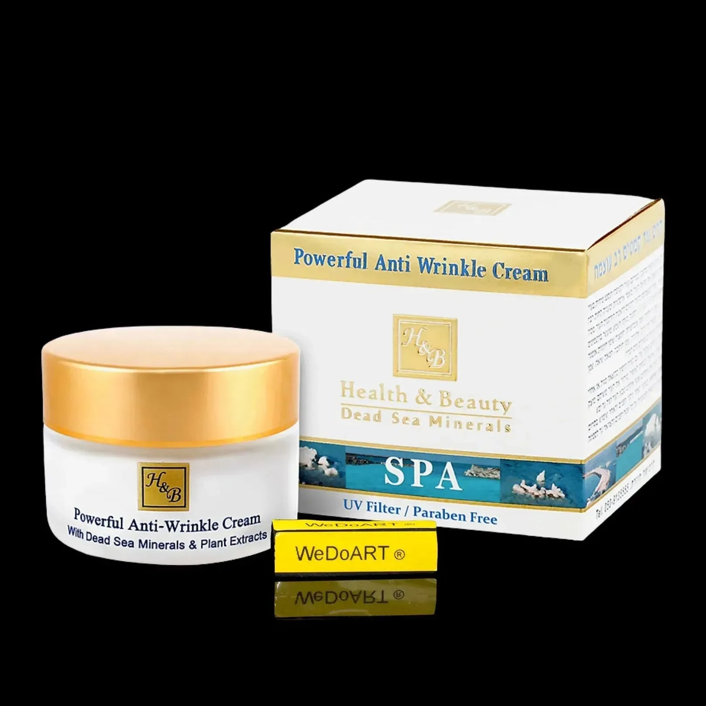 H&B Powerful Anti-Wrinkle Cream 50ml/1.76oz Health & Beauty Dead Sea Minerals