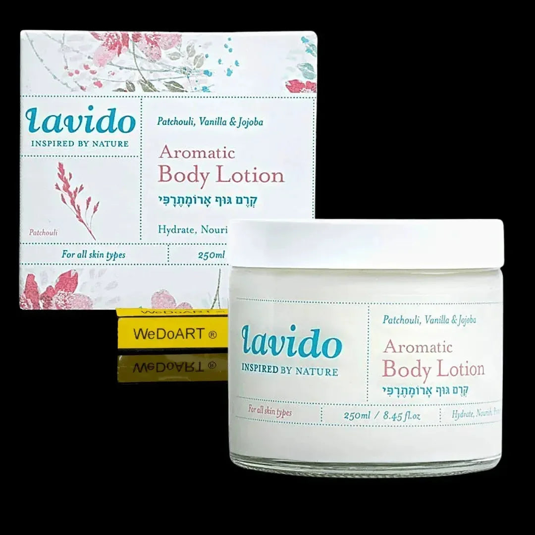 Lavido Aromatic body lotion - patchouli, vanilla, shea butter and jojoba 250 ml LAVIDO Organic Cosmetics