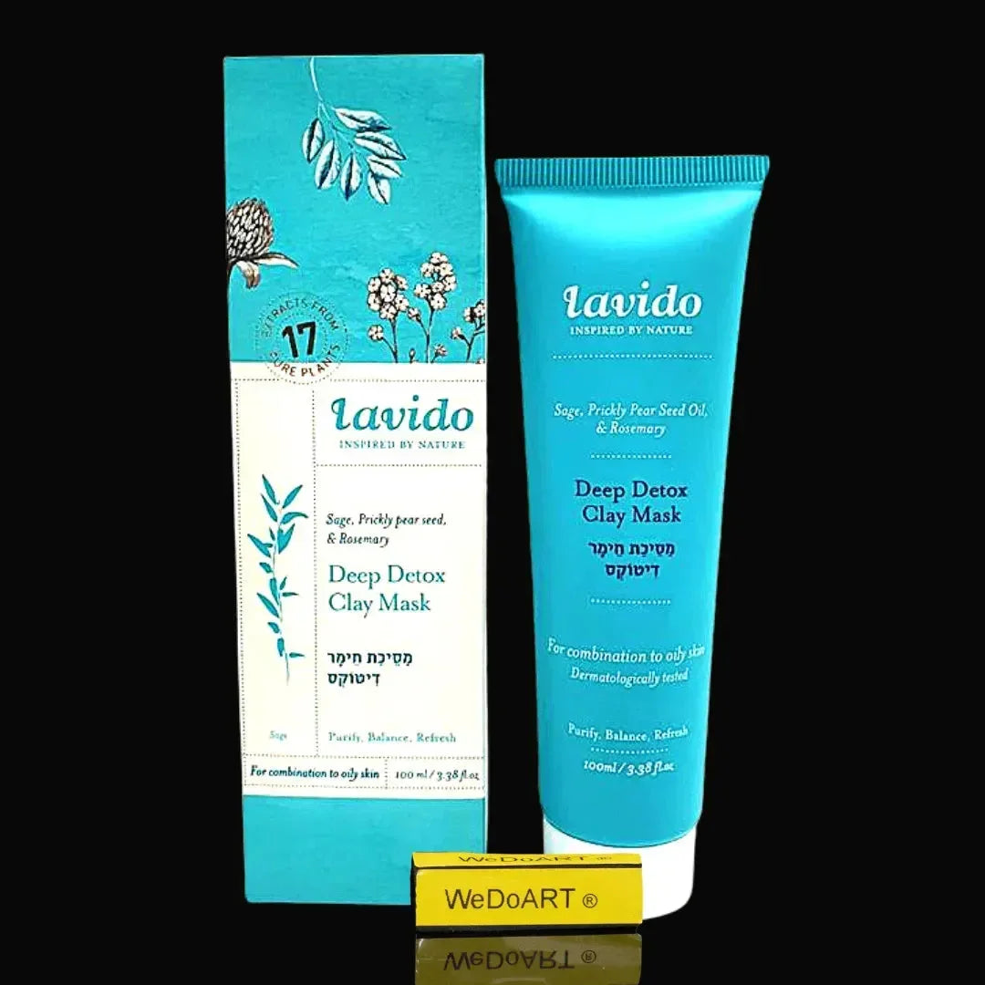Lavido - Detox clay mask for combination to oily skin 100 ml LAVIDO Organic Cosmetics