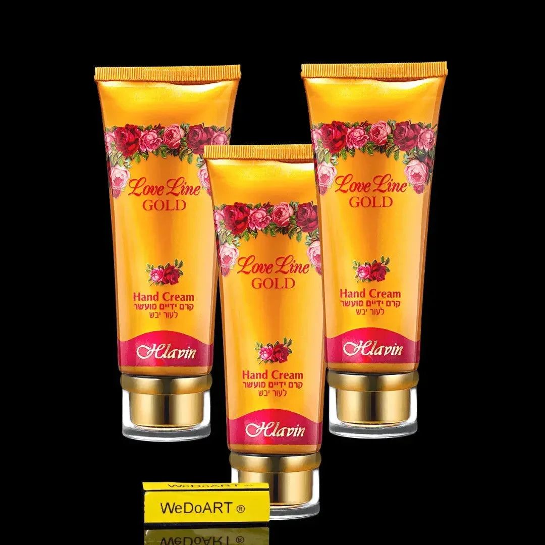 Love Line Gold-Enriched cream for dry hands 3 x 100 ml HLAVIN