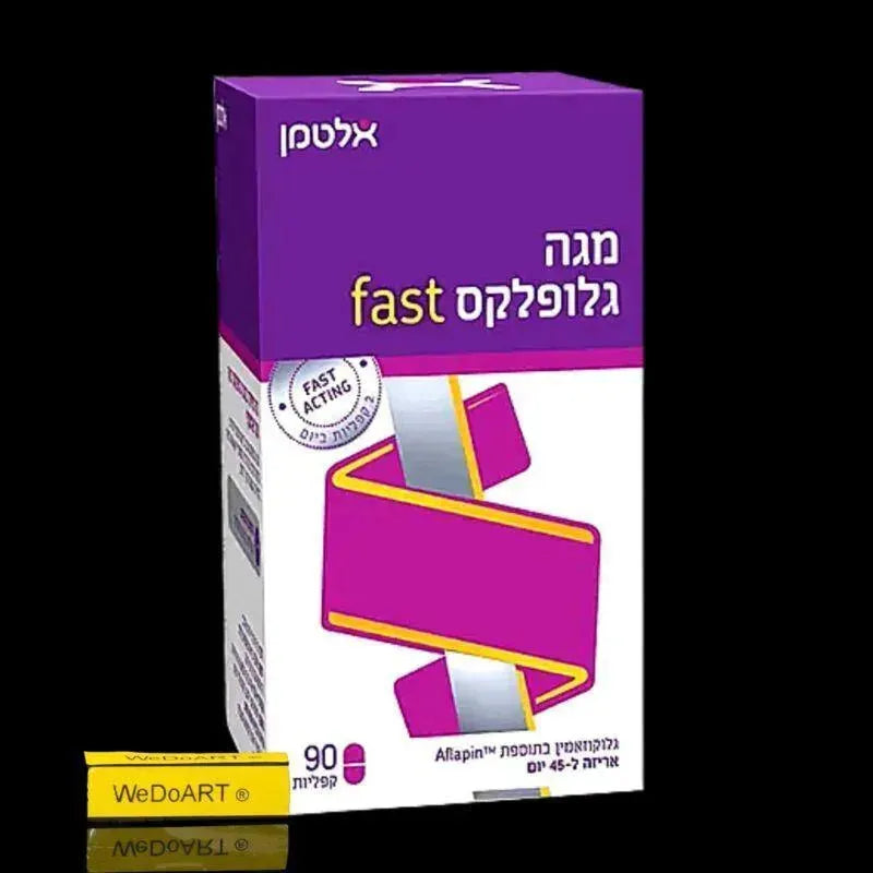 Altman- Mega Gloflex Fast - 90 Caplets Packing for 45 days Altman
