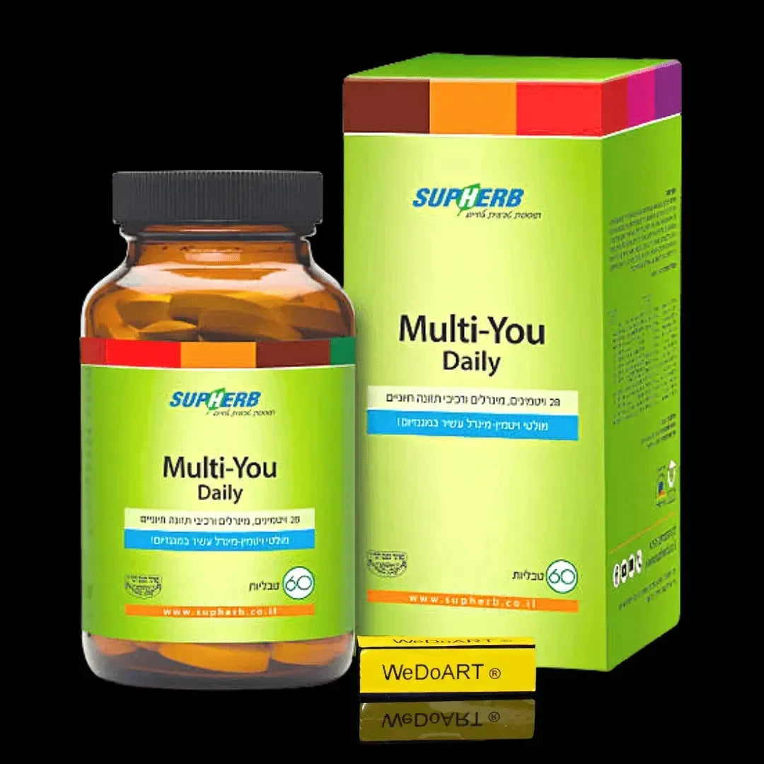 Multi-You Daily Multi Vitamin 60 Tablets SupHERB