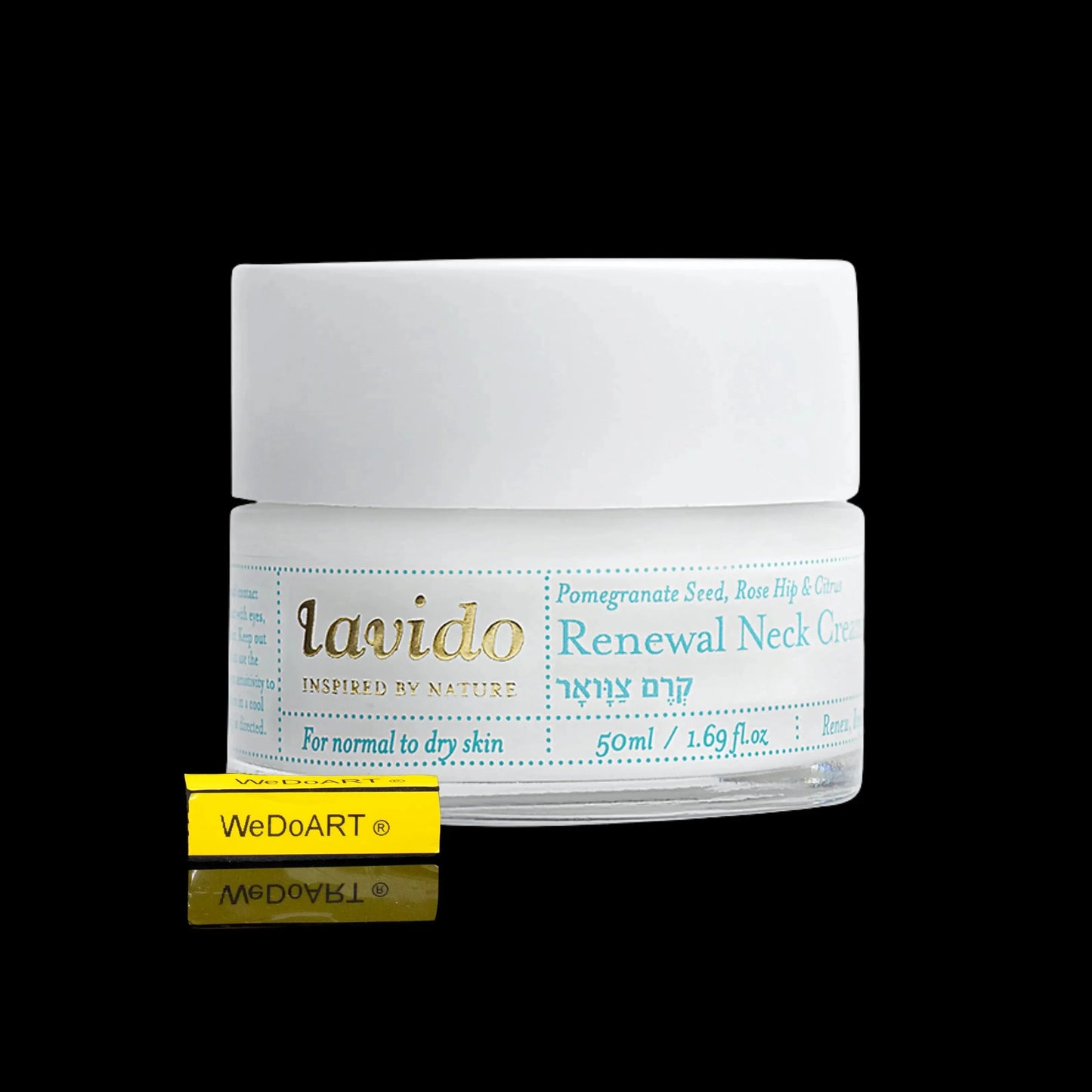 Neck cream Pomegranate seed oil, rose-hip and citrus 50 ml LAVIDO Organic Cosmetics