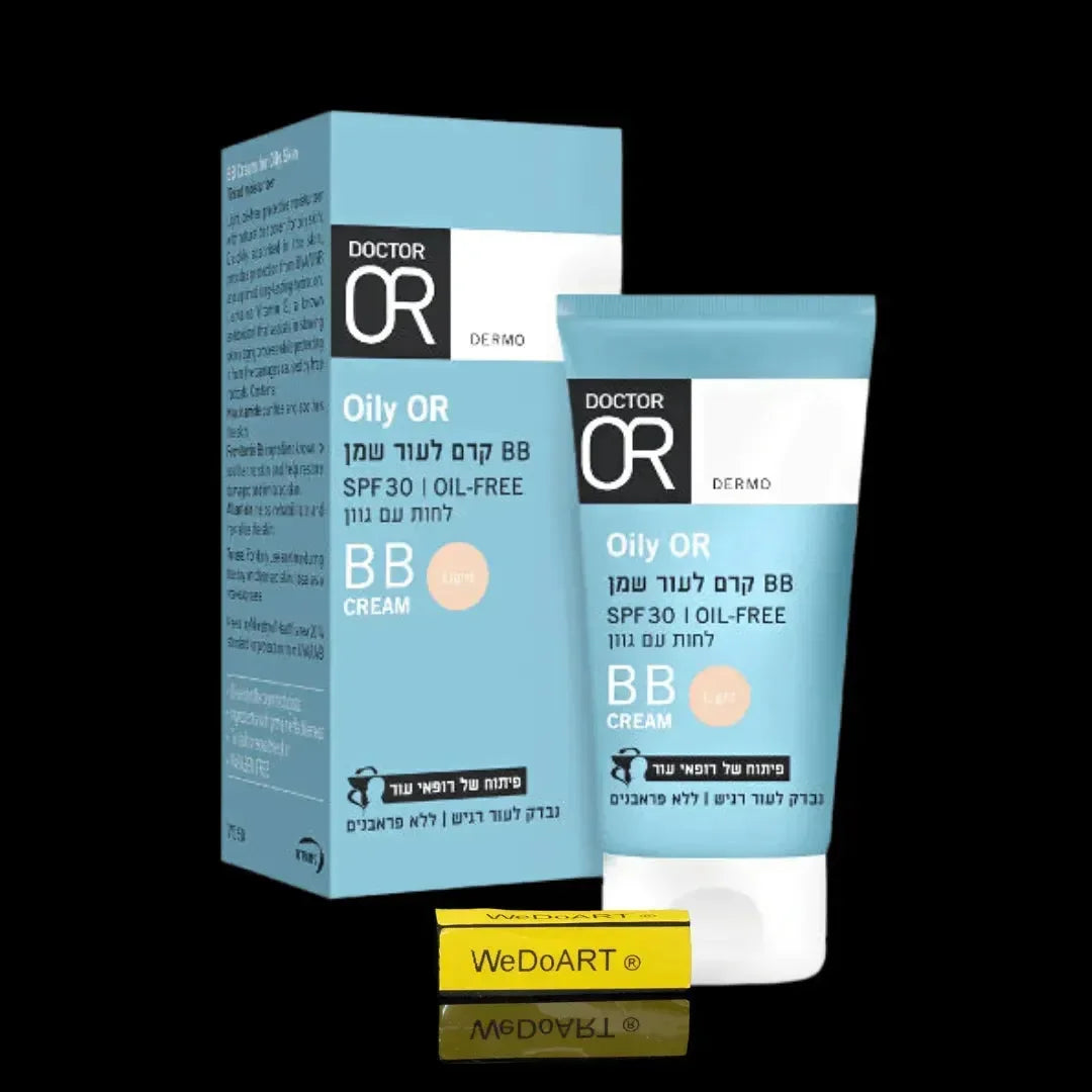 OILY OR BB cream for moisturized oily skin with a light shade of SPF30 Doctor Or