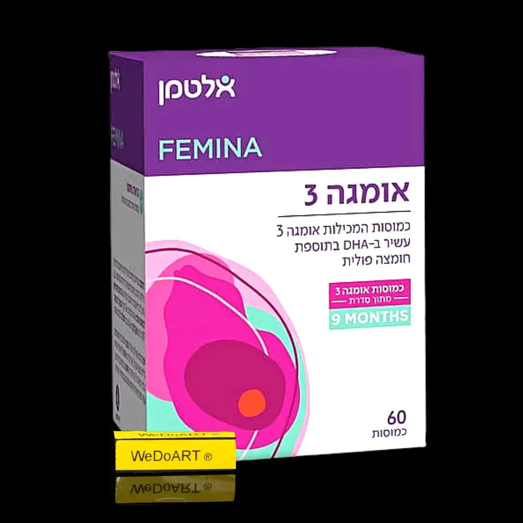 Omega 3 -enriched with DHA and folic acid - 9 months 60 capsules Altman