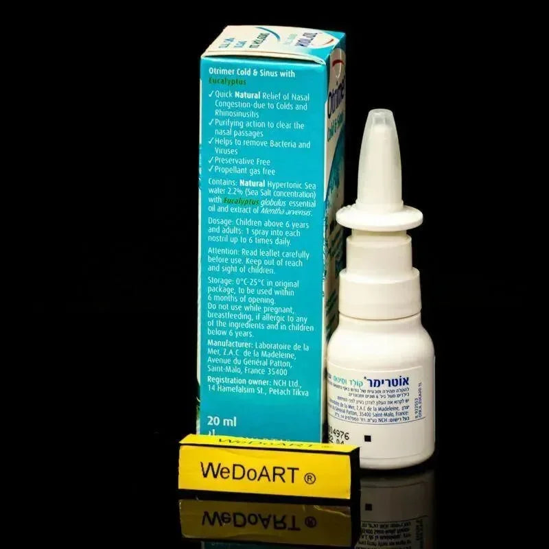 Otrimer Cold & Sinus Nasal Spray 20ml Otrimer