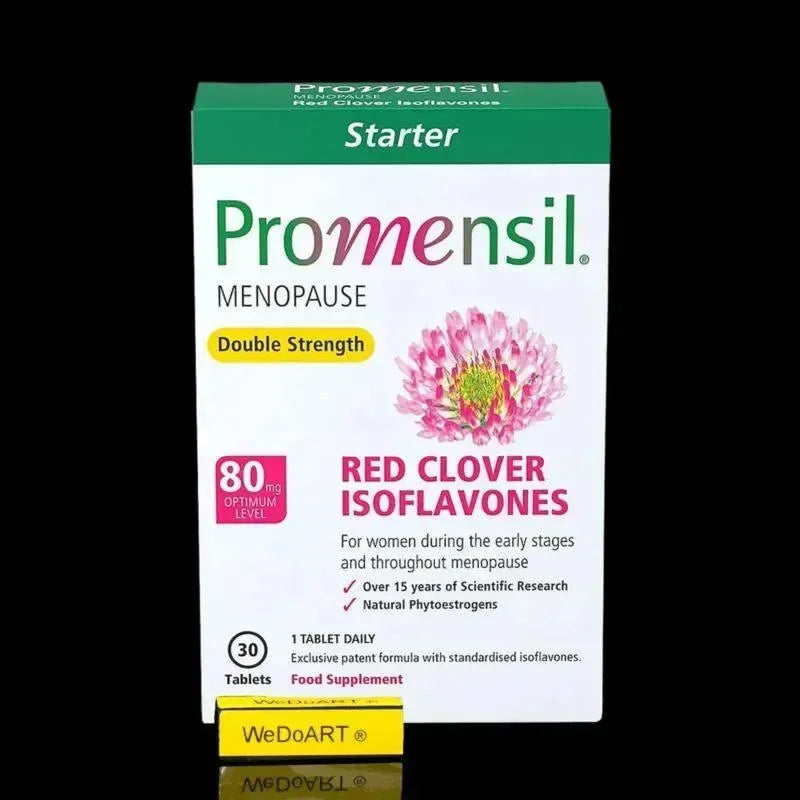 Promensil - Menopause Hot Flash Relief Double Strength - 30 Tablets Promensil