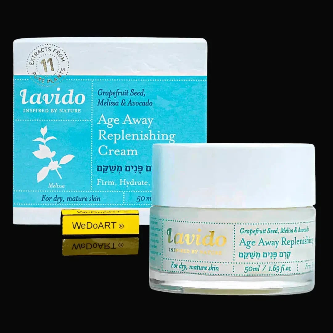 Replenishing cream Age Away - Grapefruit Seed, Melisa & Avocado 50 ml LAVIDO Organic Cosmetics