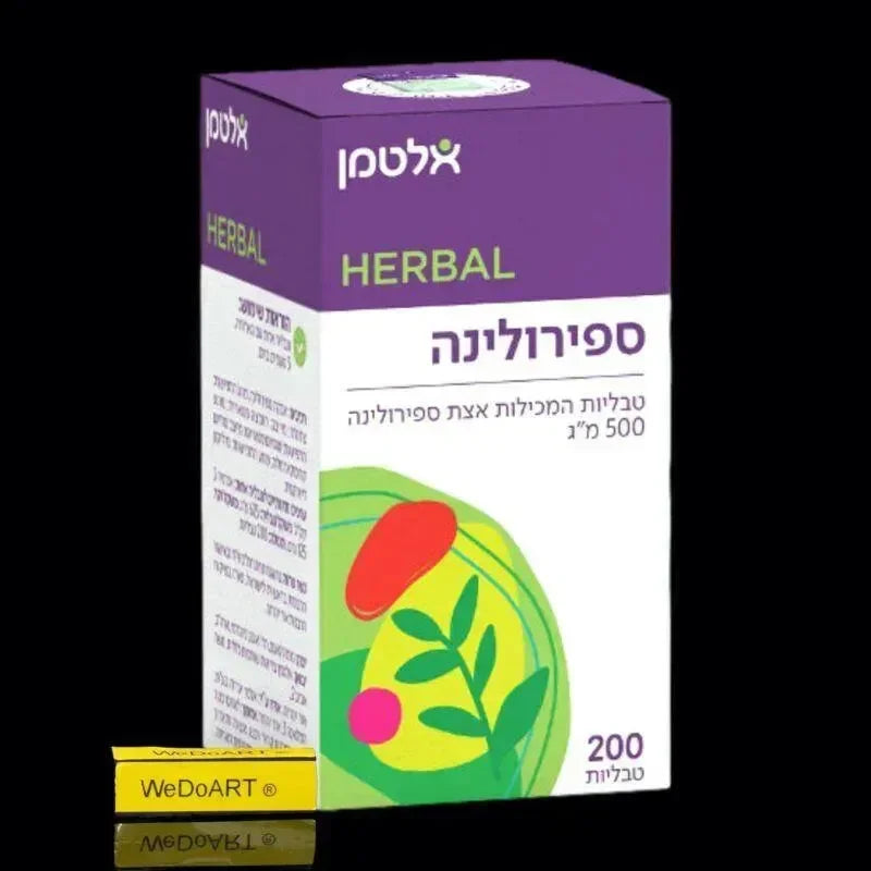 Spirulina algae 500mg 200 tablets Altman