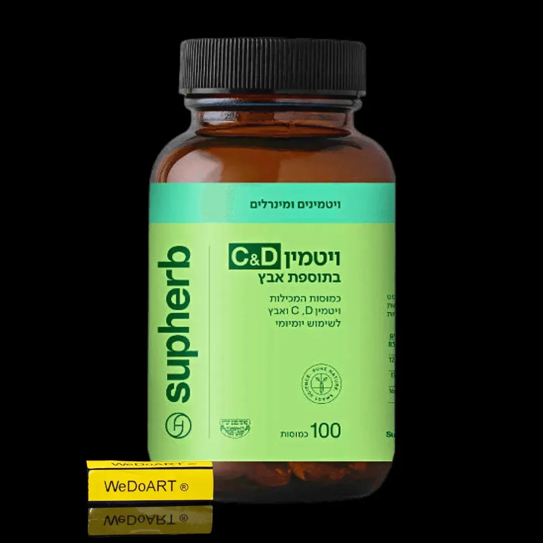 SUPHERB Vitamins C and D with Zinc Vitamins C + D & Zinc 100 capsules SupHERB